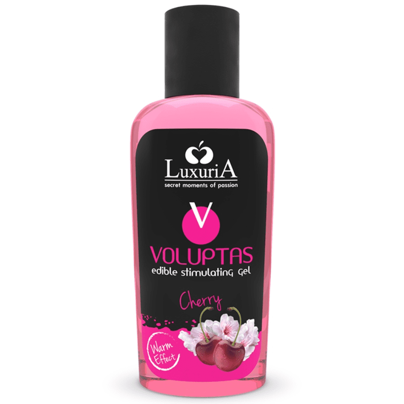 LUXURIA VOLUPTAS GEL STIMOLANTE ALIMENTARE EFFETTO RISCALDANTE - CILIEGIA 100 ML