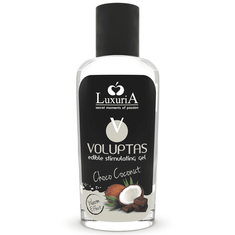 LUXURIA VOLUPTAS GEL STIMOLANTE ALIMENTARE EFFETTO RISCALDANTE - COCCO E CREMA 100 ML