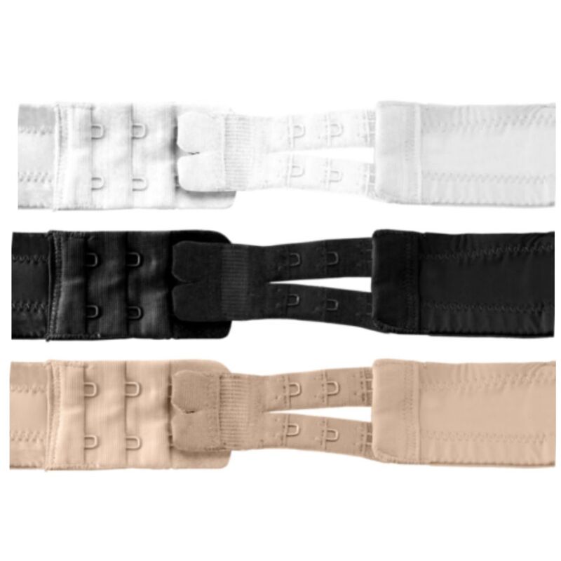 BYEBRA - PROLUNGA PER REGGISENO FLESSIBILE 2 GANCI NUDE 4UDS
