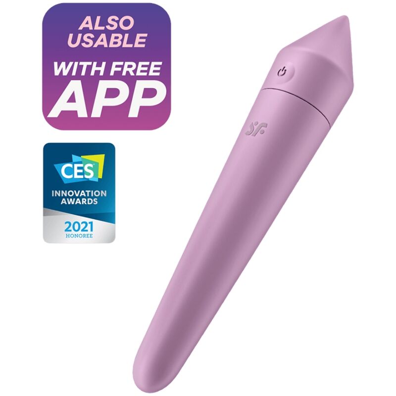 STIMOLATORE CLITORIDEO SATISFYER ULTRA POWER BULLET 8 - LILLA