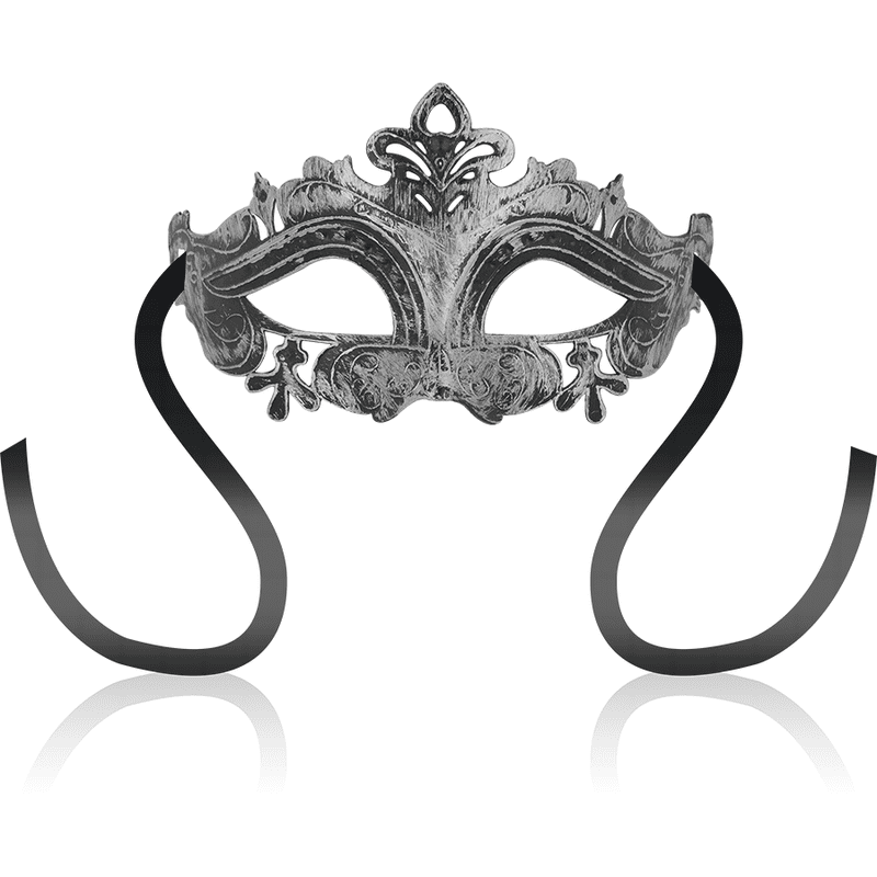 MASCHERE OHMAMA MASCHERA OCULARE VENEZIANA - ARGENTO