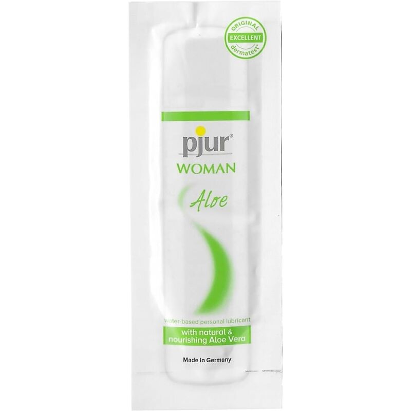 PJUR WOMAN LUBRIVAGINANTE A BASE ACQUA ALOE 2 ML