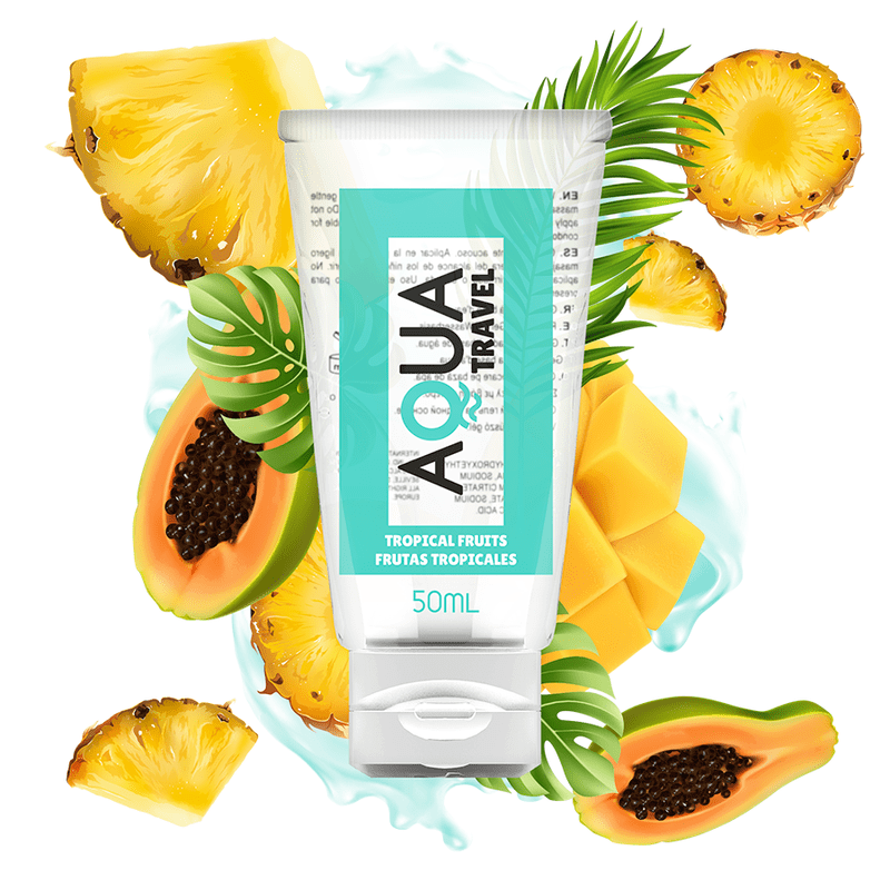AQUA TRAVEL FLAVOUR LUBRIVAGINANTE A BASE D''ACQUA FRUTTA TROPICALE - 50 ML