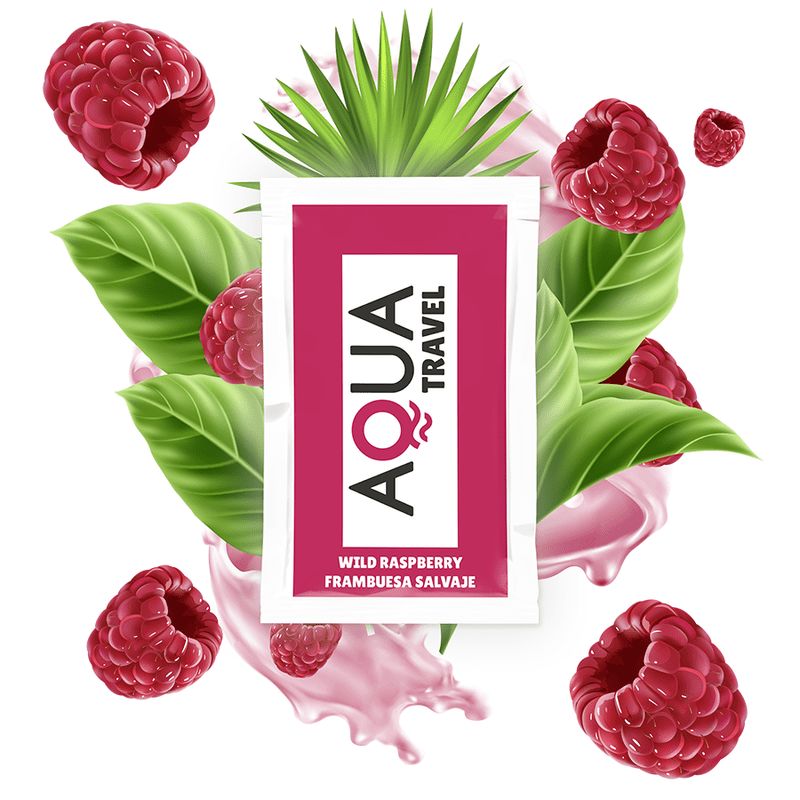 AQUA TRAVEL LUBRIVAGINANTE A BASE D''ACQUA GUSTO LAMPONE SELVATICO - 6 ML