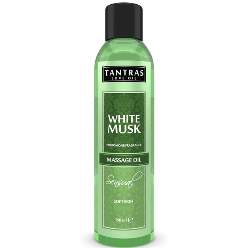 TANTRAS LOVE OIL MUSCHIO BIANCO ACEITE MASAJE 150 ML