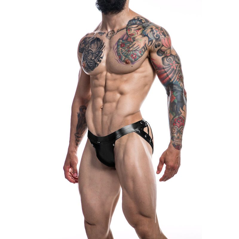 CUT4MEN - JOCKSTRAP DESIRE CUERO AZUL XL