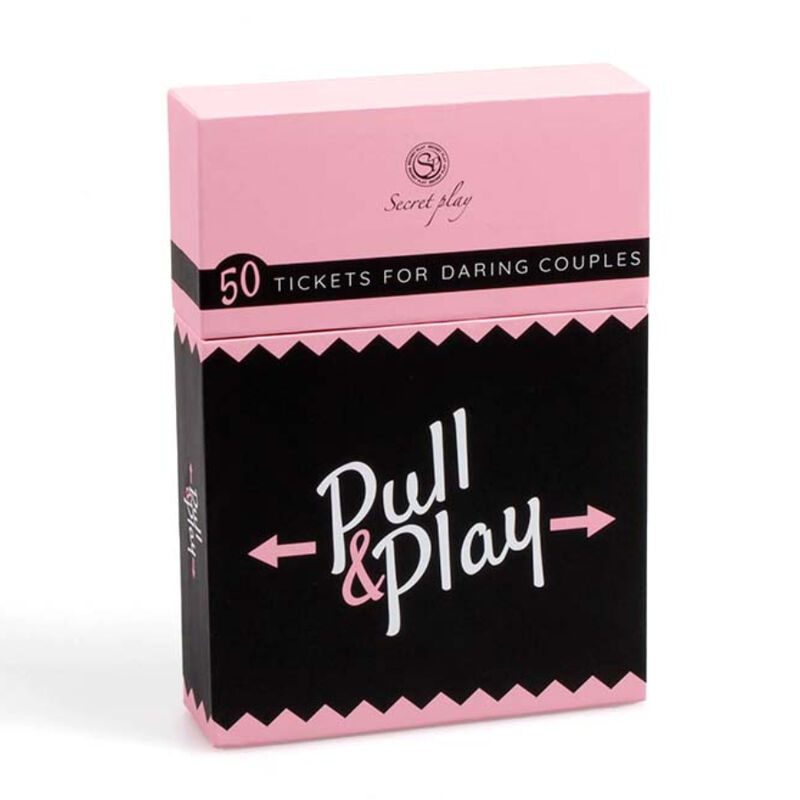 GIOCO DI CARTE PER COPPIA SECRET PLAY PULL PLAY - (ES/EN/DE/FR/NL/PT/IT)