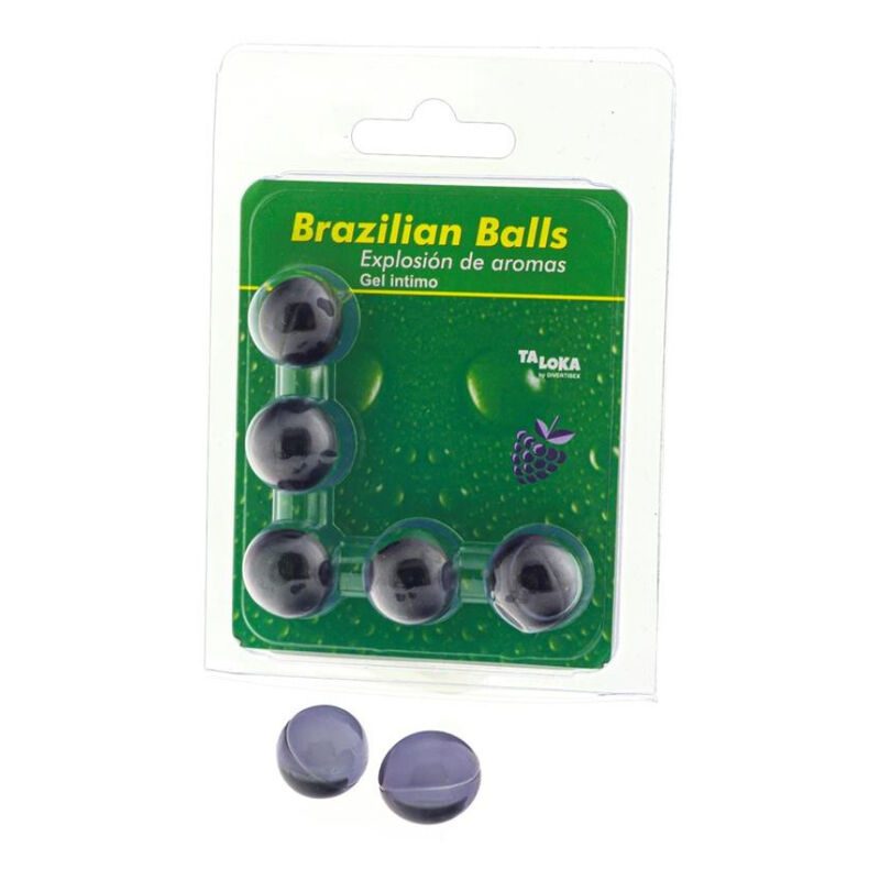 TALOKA - GEL INTIMO DI 5 PALLINE BRASILIANIE BACCHE