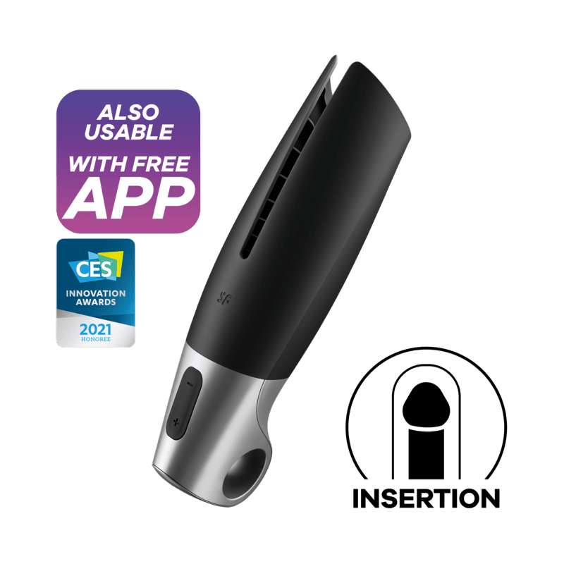 MASTURBATORE SATISFYER POWER - NERO
