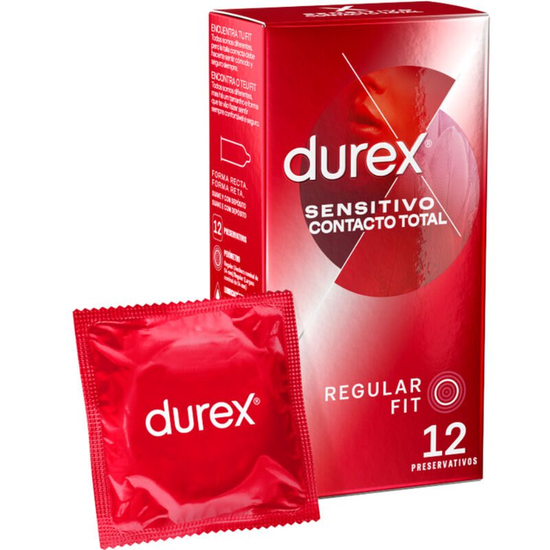 CONTATTO TOTALE DUREX SENSIBILE 12 UNITÀ
