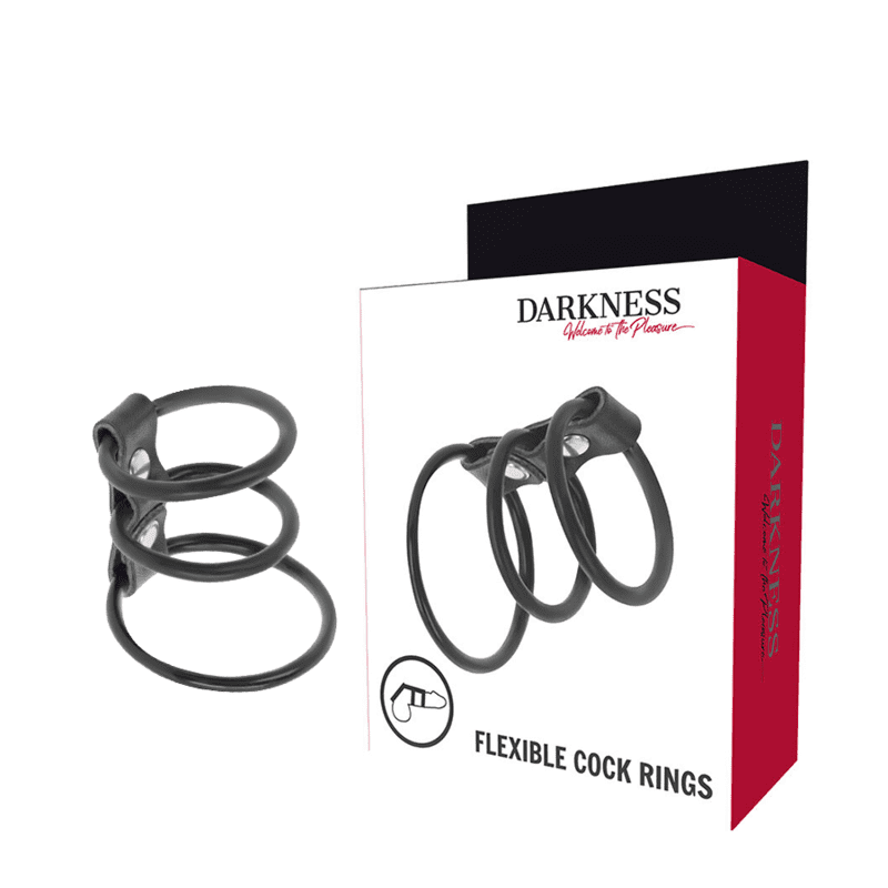 ANELLO FALLICO FLESSIBILE DARKNESS