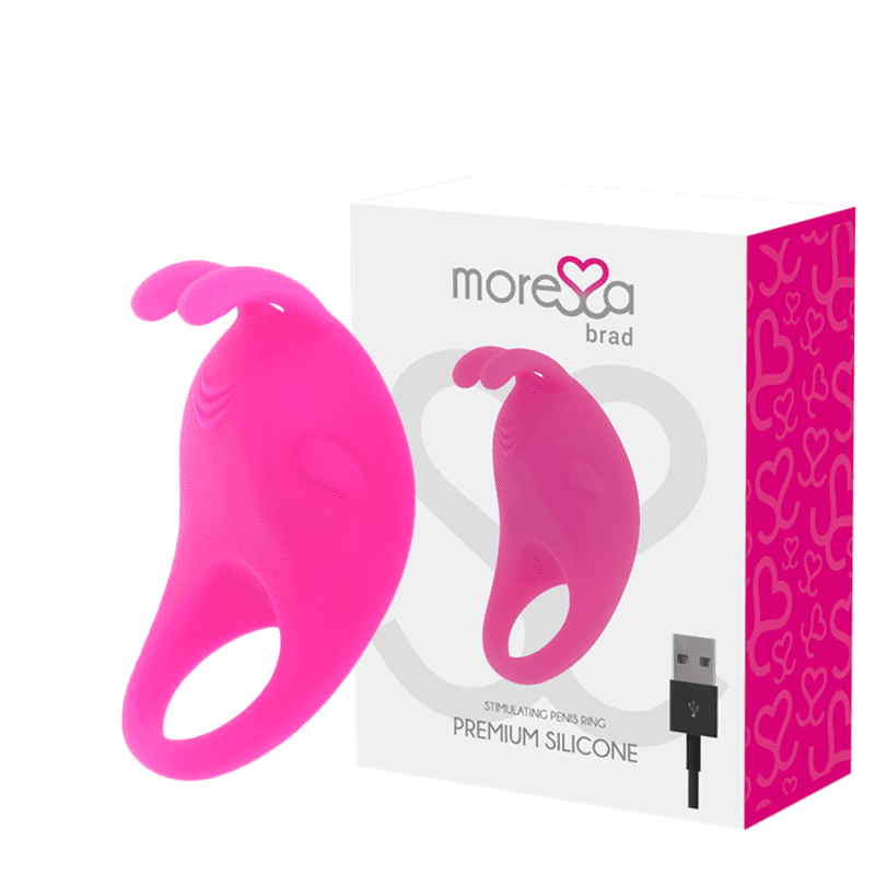MORESSA BRAD PREMIUM SILICONE RICARICABILE ROSA