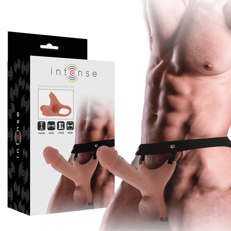 INTENSE - HOLLOW STRAP-ON EXTENDER 16 X 3.5 CM
