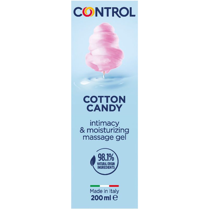 CONTROL GEL DA MASSAGGIO 3 IN 1 ALLO ZUCCHERO COTONE 200 ML