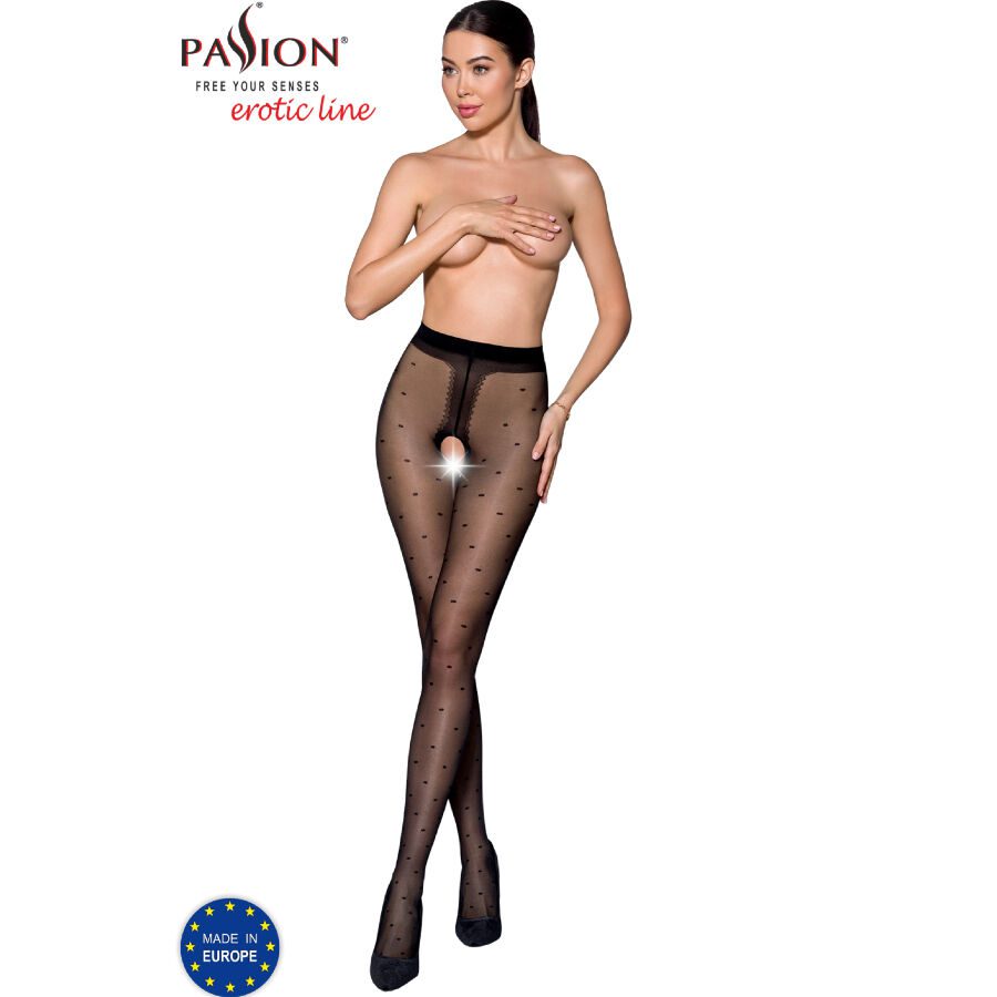 PASSION - TIOPEN 018 MEDIAS NERO 1/2 (20 DEN)