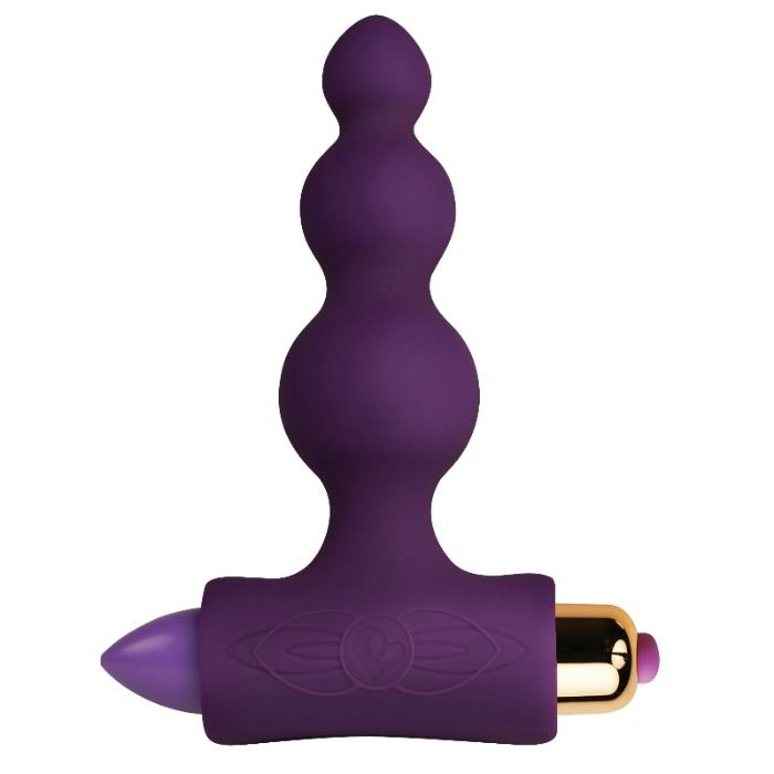 STIMOLATORE ANALE PETITE SENSATIONS BOLLE - ROCKS OFF- VIOLA