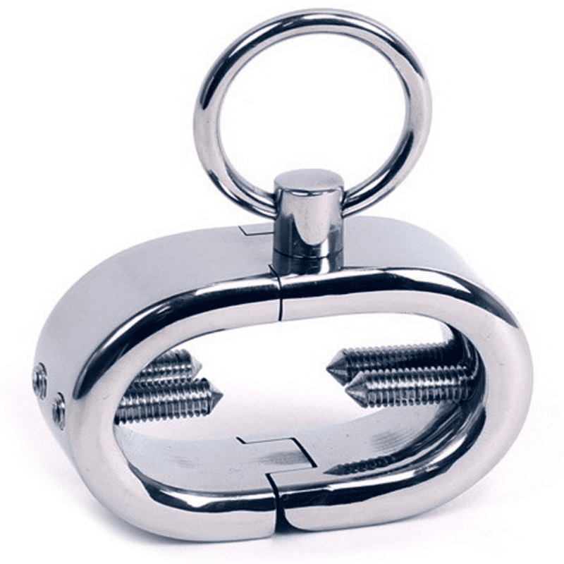 BRACCIALE OVALE IN METALLO PER TESTICOLI - KALIS