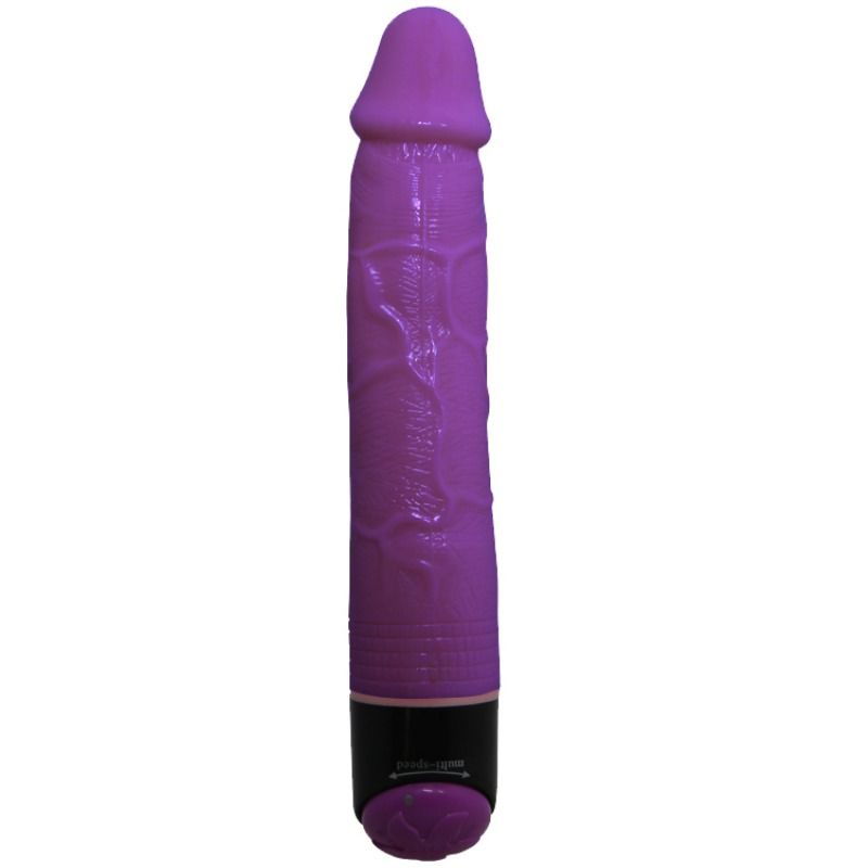 COLORFUL SEX VIBRATORE REALISTICO LILLA 23 CM
