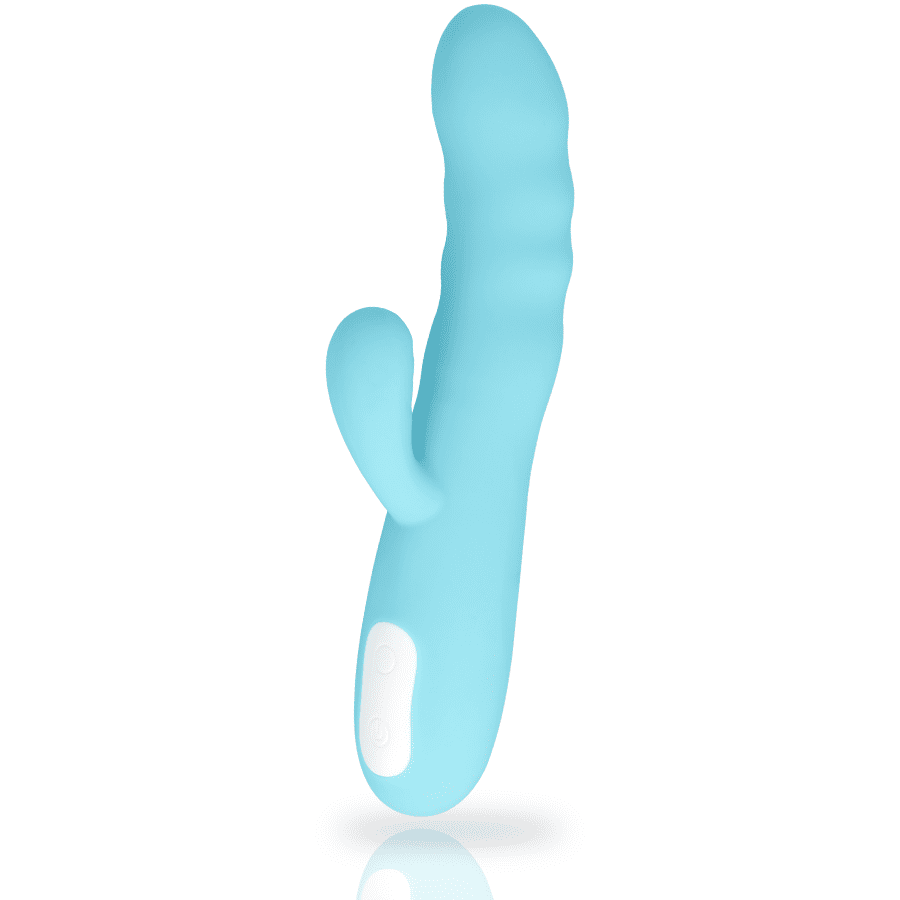 VIBRATORE ROTANTE MIA EIFFEL BLU TURCHESE