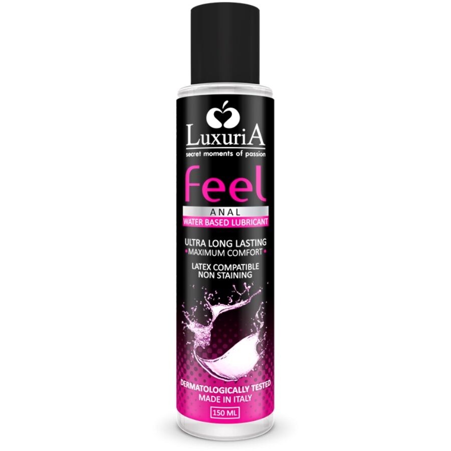 LUXURIA FEEL LUBRIVAGINANTE ANALE A BASE DI ACQUA 150 ML