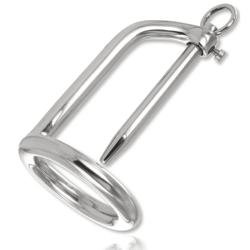 CASTITÀ DELLA PLUG DEL PENE DURO DEL METALLO