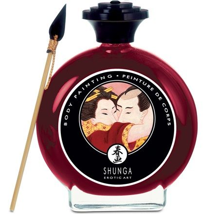 SHUNGA BODY PAINTING FRAGOLE E CHAMPAGNE