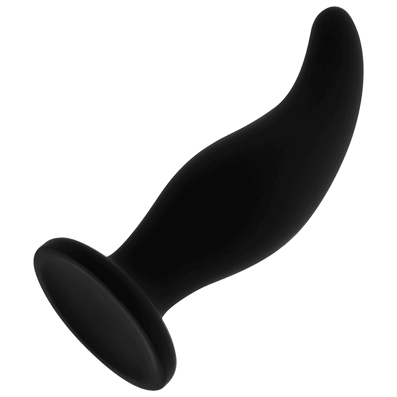 OHMAMA PLUG ANALE IN SILICONE CURVADO PUNTO P 12 CM