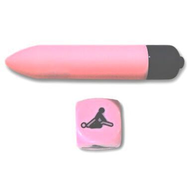 VIBRATORE CON DADO GIOCO SECRETPLAY SENSUAL FEELINGS KIT