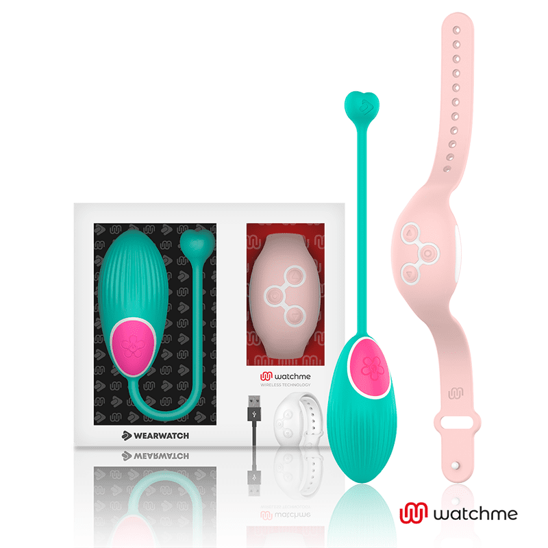 VIBRATORE DUAL TECHNOLOGY CON OROLOGIO WATCHME ACQUAMARINA / CORALLO
