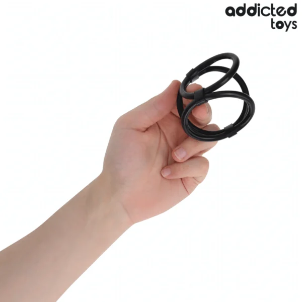 Addicted Toys - Anello per Pene Triplo 2 Addicted Toys - Anello per Pene Triplo 2