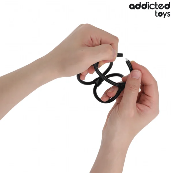 Addicted Toys - Anello per Pene Triplo 5 Addicted Toys - Anello per Pene Triplo 5