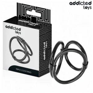 Addicted Toys - Anello per Pene Triplo Addicted Toys - Anello per Pene Triplo