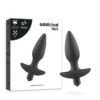 Addicted Toys - Massager Plug Anale con Vibrazione Nera Addicted Toys - Massager Plug Anale con Vibrazione Nera