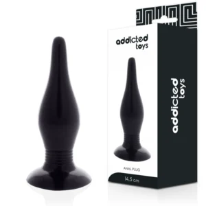 Addicted Toys - Plug Anale 14.5 cm Nero Addicted Toys - Plug Anale 14.5 cm Nero