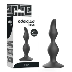 Addicted Toys - Plug Sessuale Anale 12 cm Nero Addicted Toys - Plug Sessuale Anale 12 cm Nero