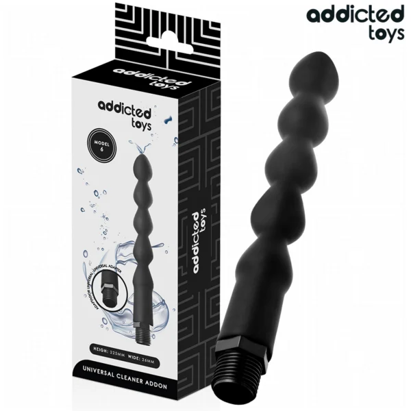 Addicted Toys - Pulitore Anale con Adattatore Universale Modello 6 Addicted Toys - Pulitore Anale con Adattatore Universale Modello 6