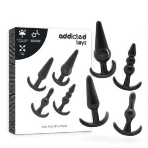 Addicted Toys - Set di 4 Tappi Anali