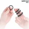 Addicted Toys - Set di Anelli per il Pene Testurizzati 4 Misure 2