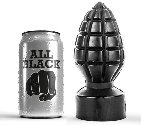 All Black - Plug Anale 14 cm All Black - Plug Anale 14 cm