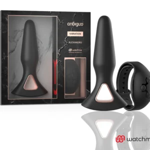 Anbiguo - Watchme Vibratore Telecomando Plug Anale Alexandru
