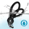 Armony - Anello Vibratore Doppio Traveller per Coppia Rabbit Black 2