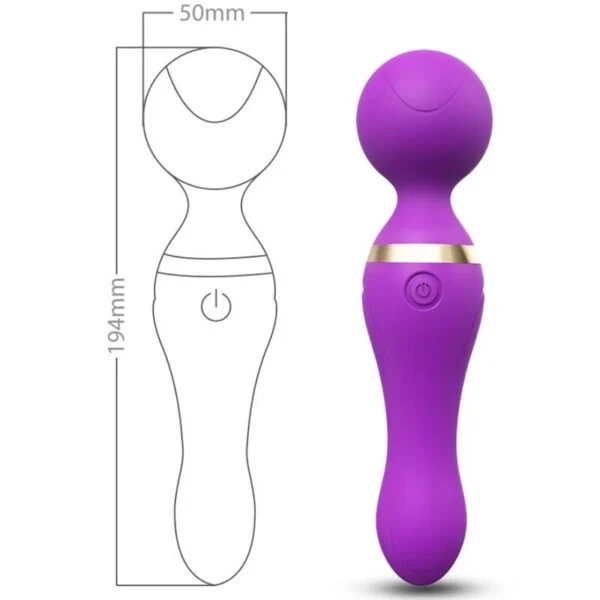 Armony - Massaggiatore e Vibratore Freeza Testa Super Flessibile Viola 2 Armony - Massaggiatore e Vibratore Freeza Testa Super Flessibile Viola 2