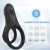 Armony - Vibratore Doppio Anello Nero 3 Armony - Vibratore Doppio Anello Nero 3