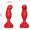 Armony - Vibratore Rosa e Telecomando Plug Anale Rosso 2 Armony - Vibratore Rosa e Telecomando Plug Anale Rosso 2