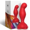 Armony - Vibratore Rosa e Telecomando Plug Anale Rosso 5 Armony - Vibratore Rosa e Telecomando Plug Anale Rosso 5