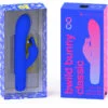 B Swish - Bwild Bunny Infinite Classic Vibratore Ricaricabile in Silicone Blu 2