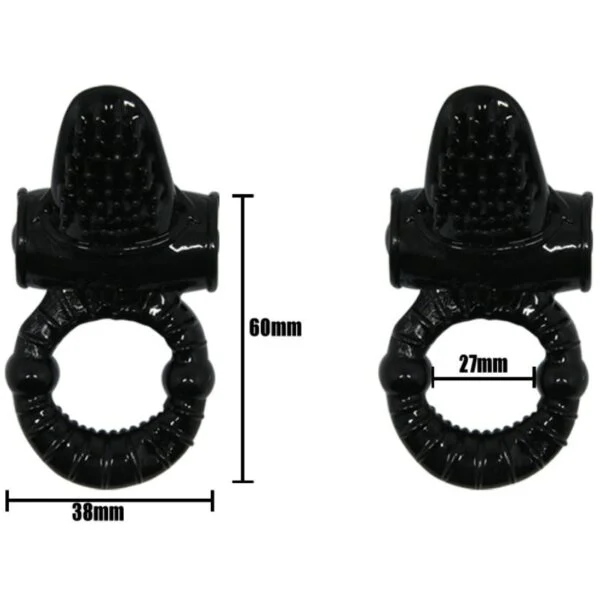 Baile - Anello Vibrante Sweet Ring con Coniglio Strutturato 7 Baile - Anello Vibrante Sweet Ring con Coniglio Strutturato 7