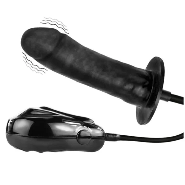 Baile - Dildo Gonfiabile Bigger Joy con Vibrazione 16 cm 5