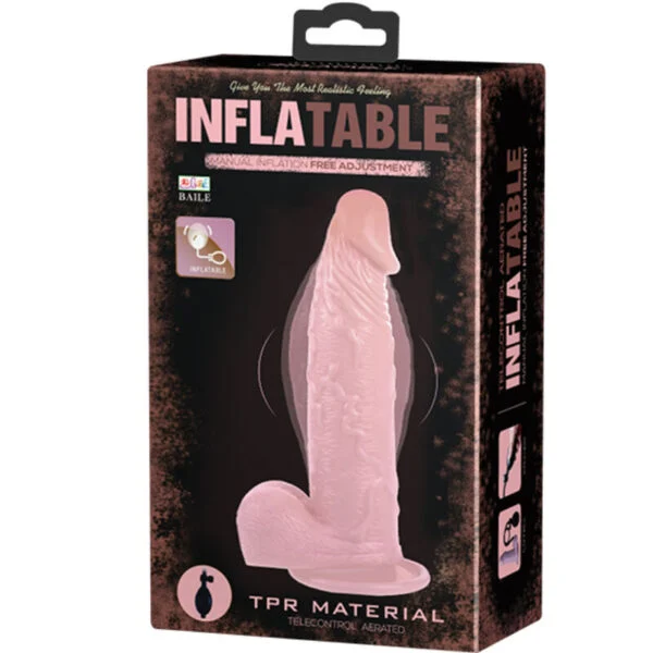 Baile - Dildo Gonfiabile Realistico con Ventosa 15 cm 6 Baile - Dildo Gonfiabile Realistico con Ventosa 15 cm 6