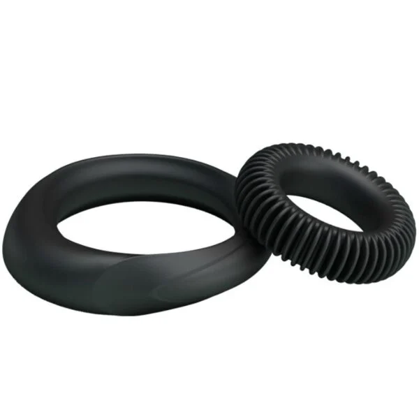 Baile - Kit 2 Anelli in Silicone Ring Manhood 4 Baile - Kit 2 Anelli in Silicone Ring Manhood 4